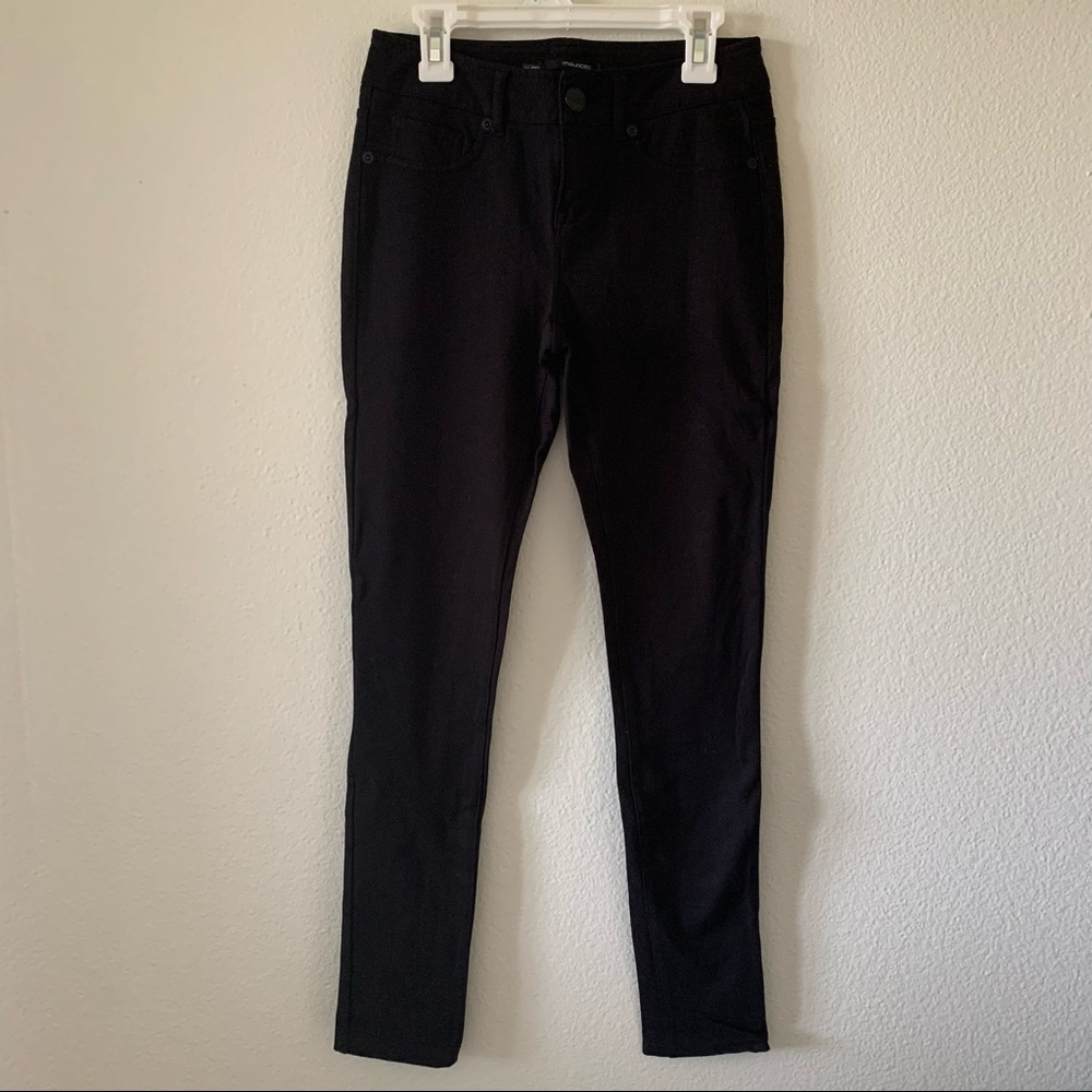 Maurice’s, skinny jeans/jeggings, black, size XS R